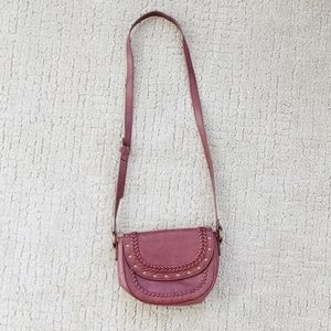 Lucky Brand purple crossbody boho bag